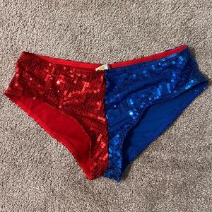 Harley Quinn Costume Shorts